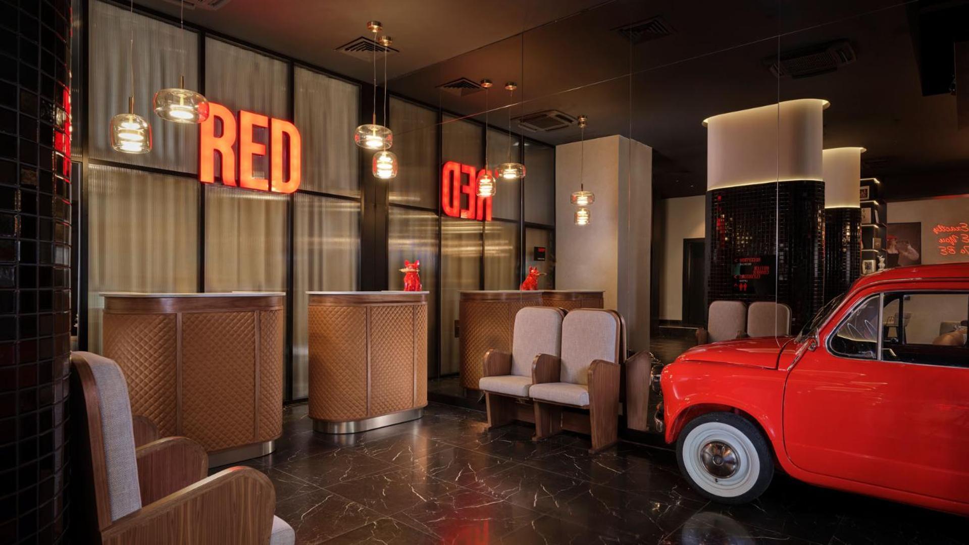 Radisson Red Belgrade Hotel Exterior foto